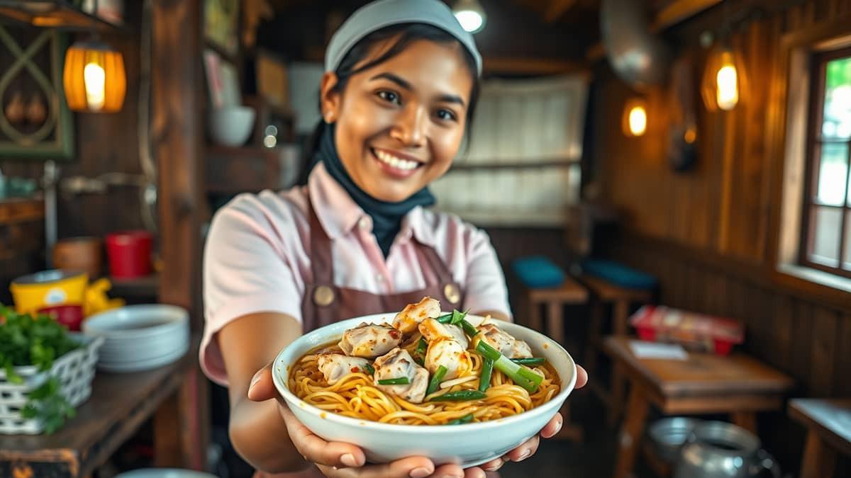 Mie Ayam Ceker: Rasa yang Menggugah Selera di Jantung Cilacap